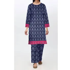 2PC- Unstitched Digital Printed Linen Suit PW4458