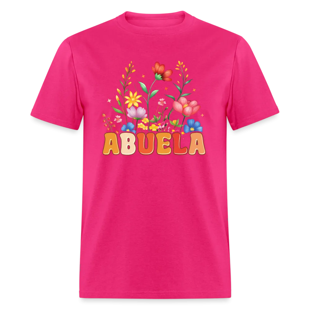 Abuela T-Shirt with Floral Design