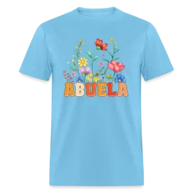 Abuela T-Shirt with Floral Design