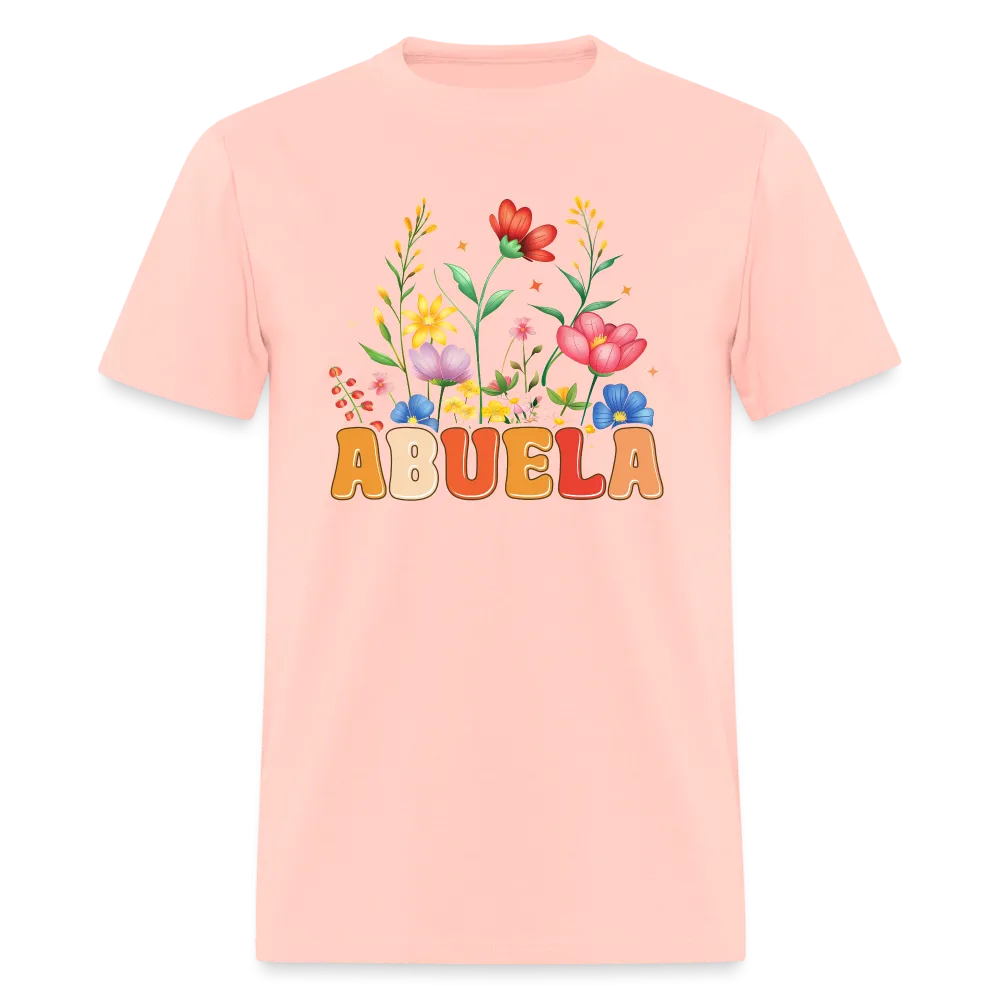 Abuela T-Shirt with Floral Design