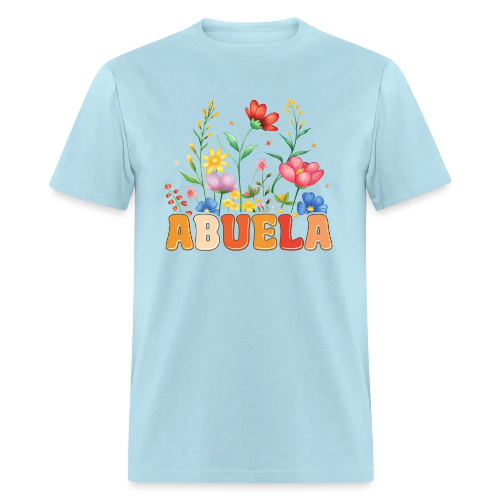 Abuela T-Shirt with Floral Design