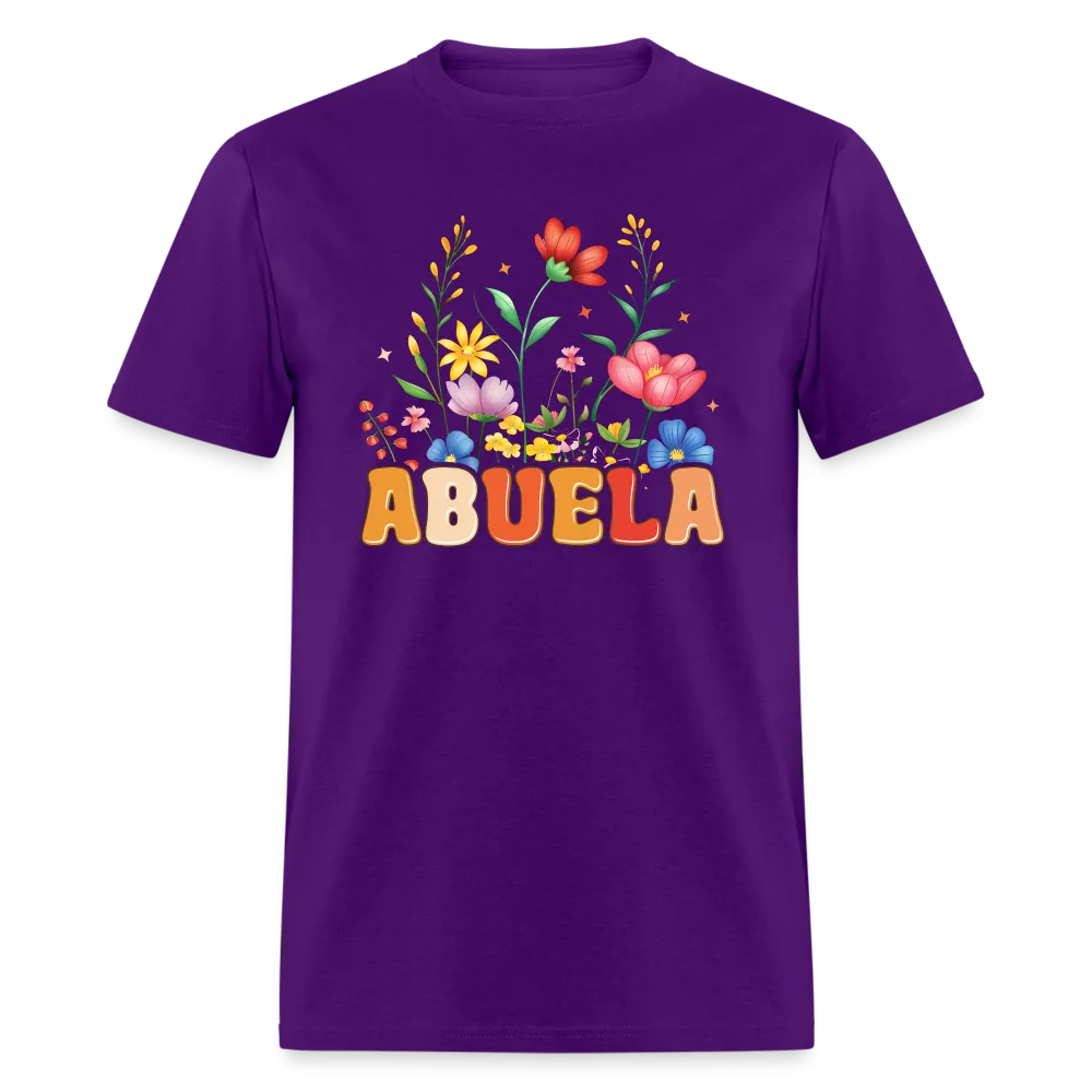 Abuela T-Shirt with Floral Design