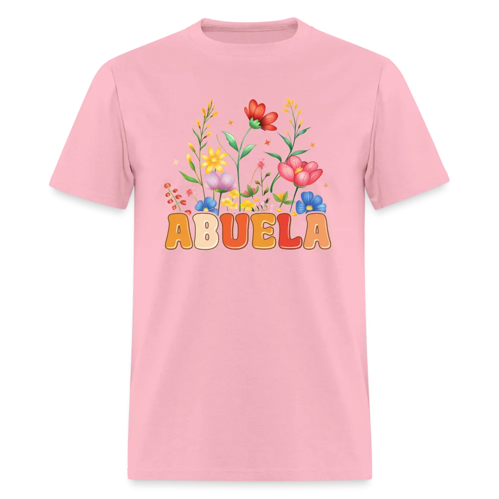 Abuela T-Shirt with Floral Design