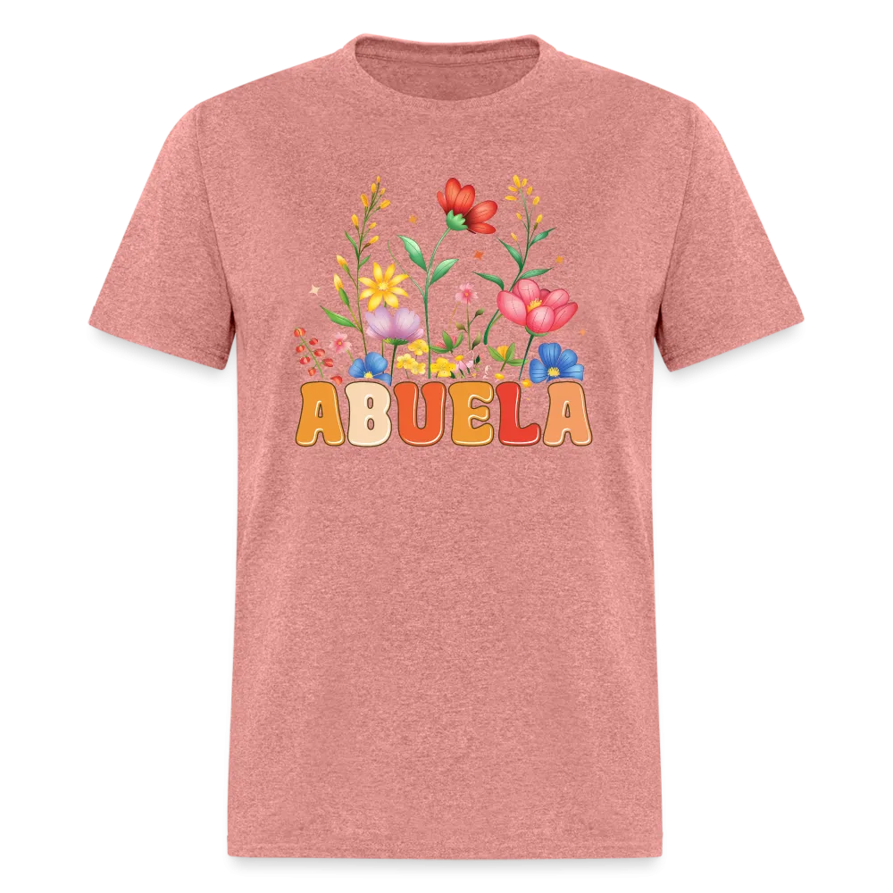 Abuela T-Shirt with Floral Design