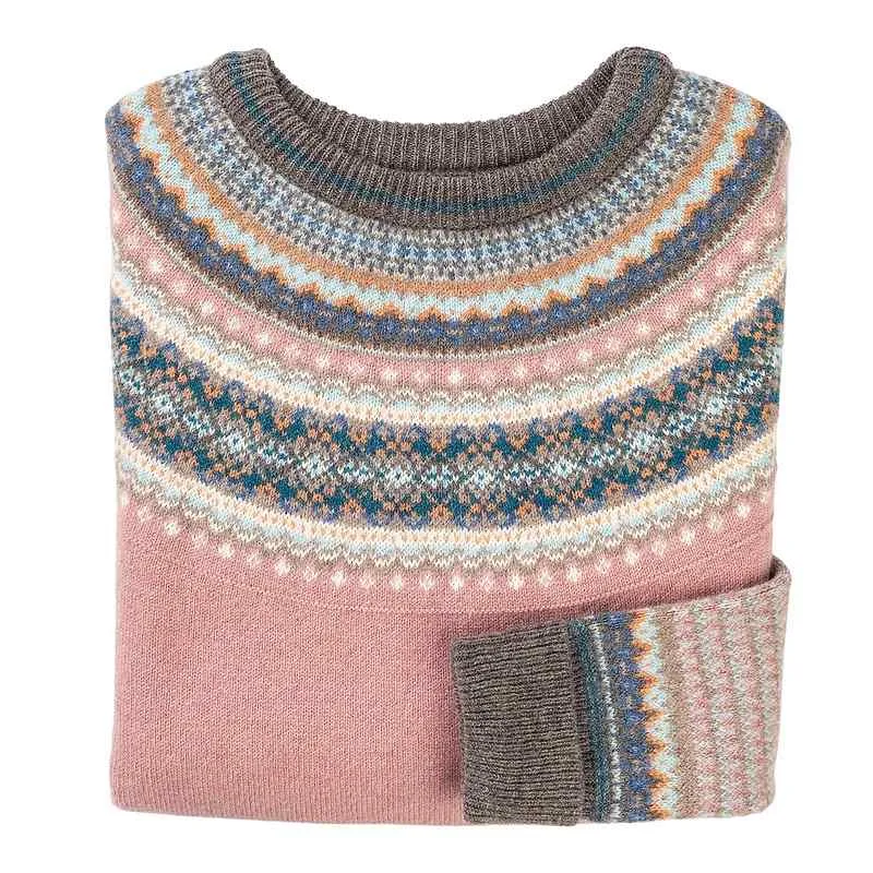 Alpine Sweater in Vintage Pink