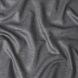 Anchor grey plain 100% linen fabric 60 Lea-D6361