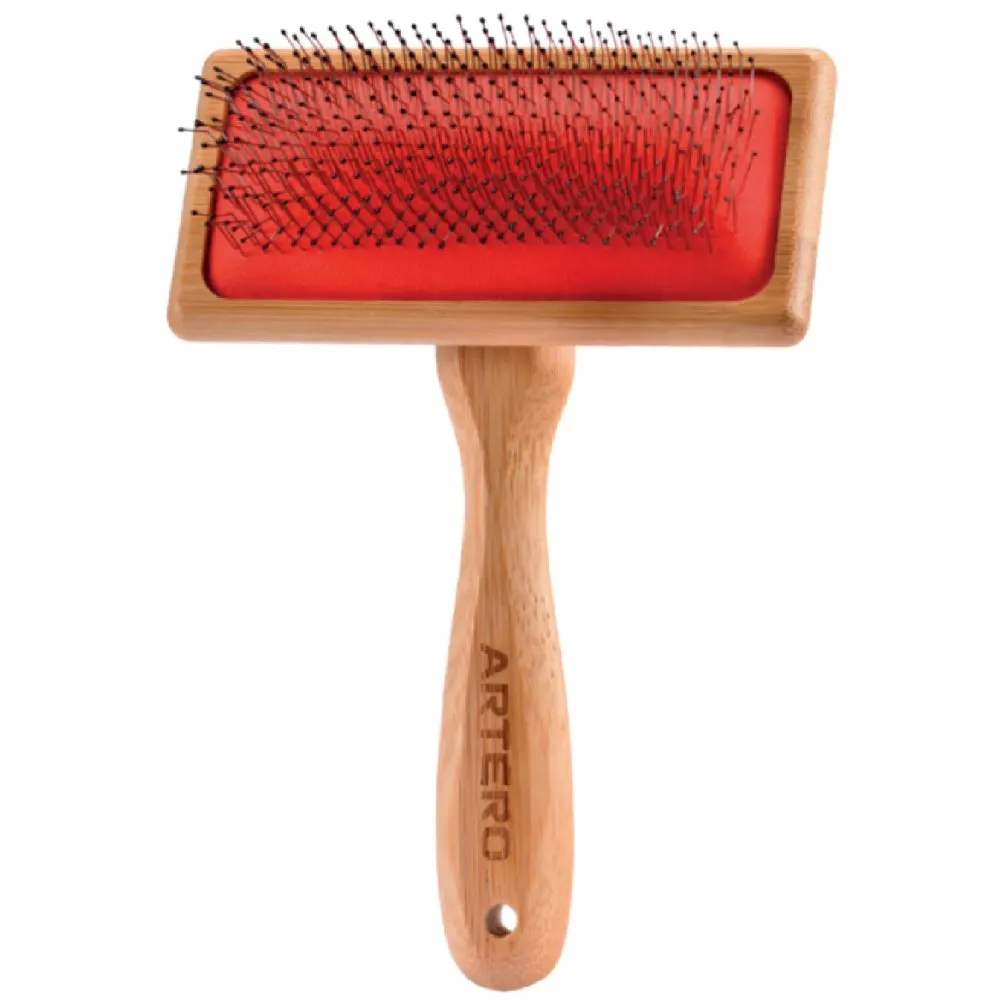 Artero Bamboo Slicker Protected Pin Brush 20mm