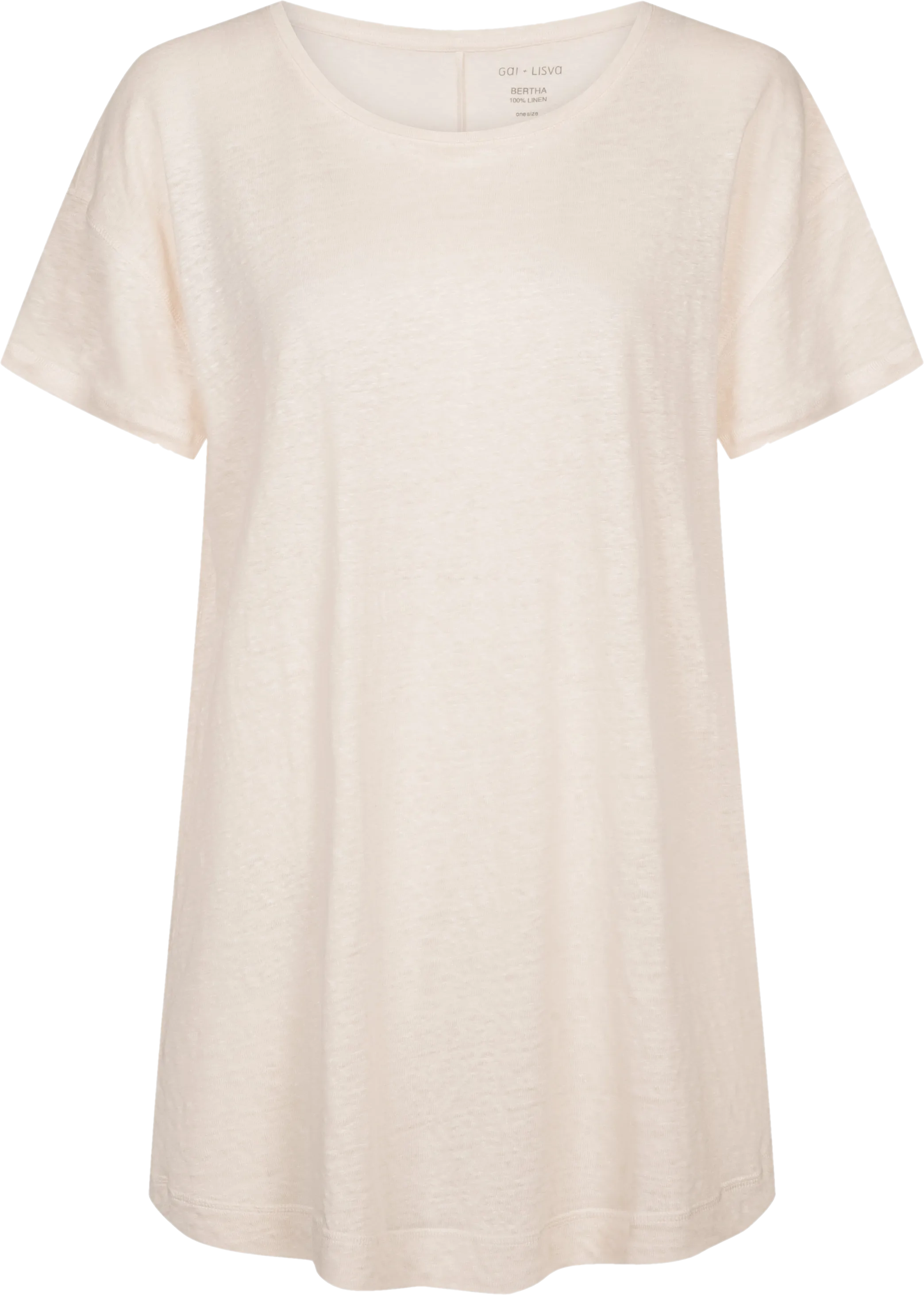 Bertha Linen T-shirt - Moonstruck