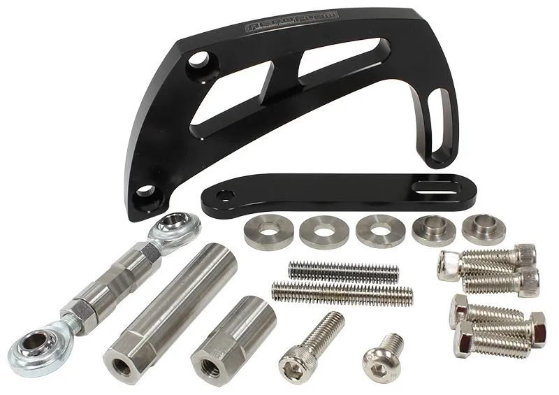 Billet Aluminium Power Steering Bracket AF64-4011BLK