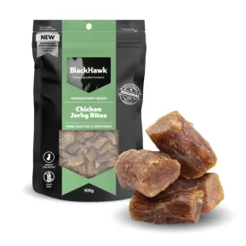 Black Hawk Chicken Jerky Bites Puppy Dog Treats