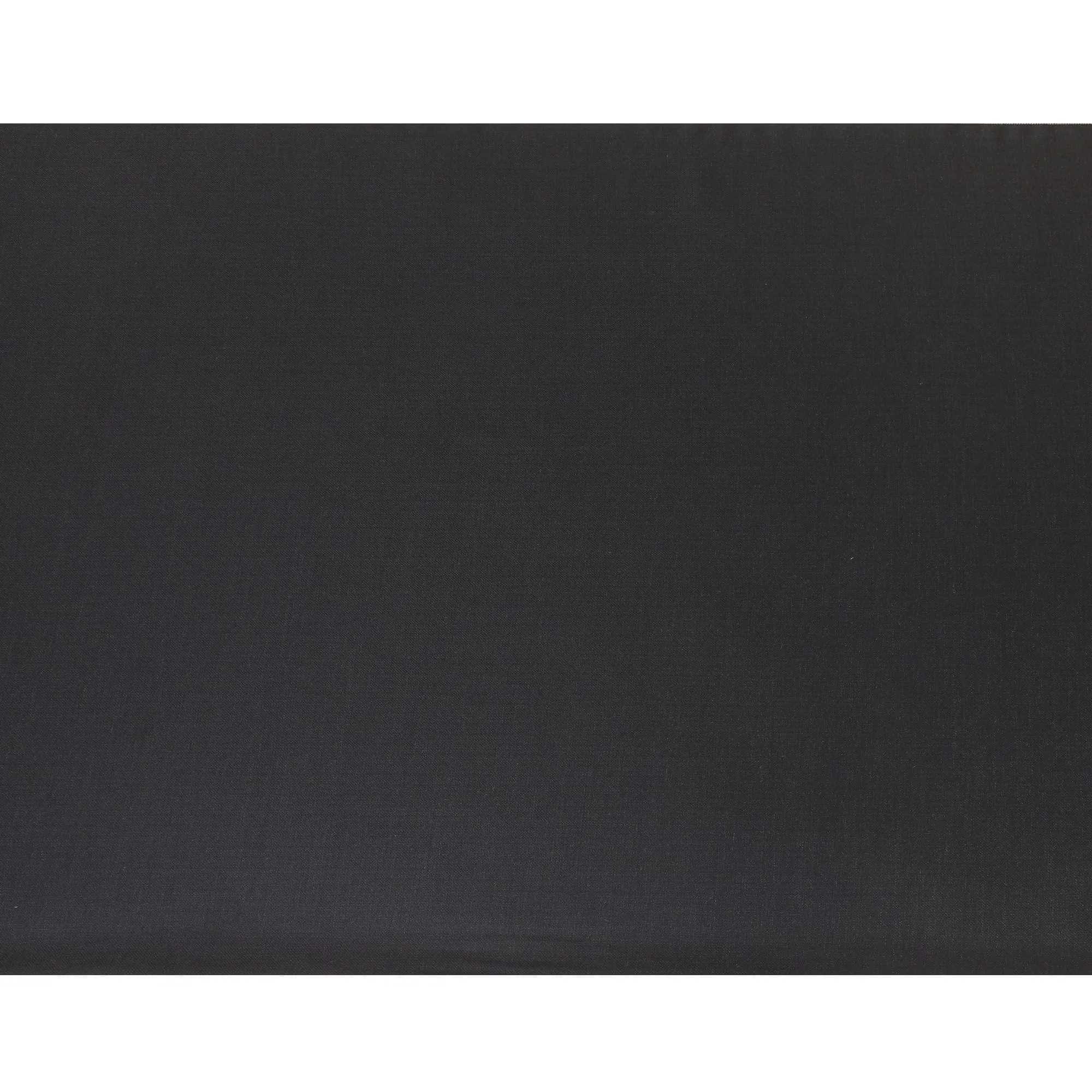 Black super 150's English wool and cashmere suiting fabric in self design-D7262