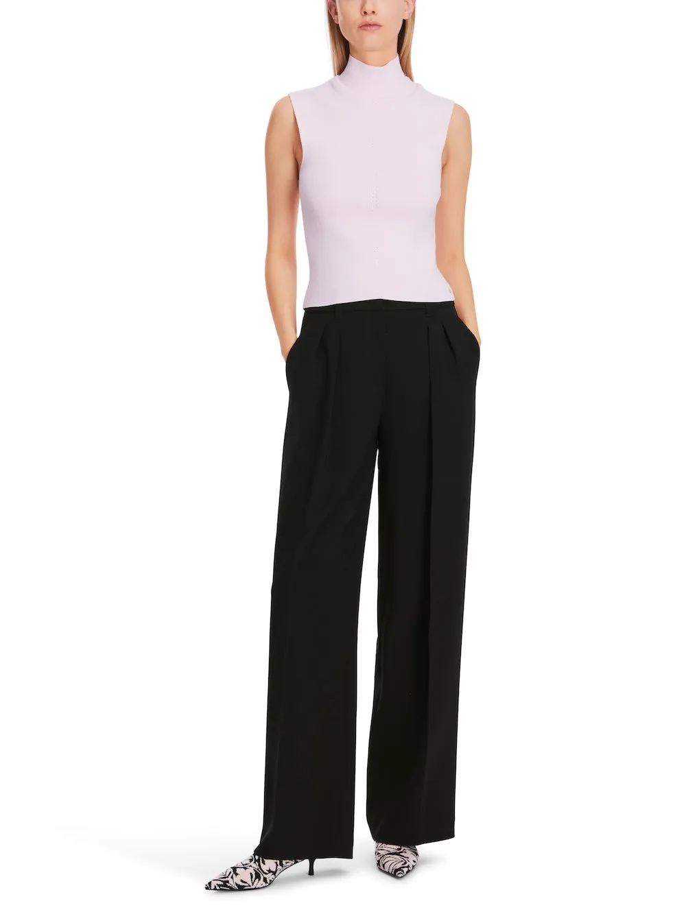 Black Wichita Wide Leg Pants