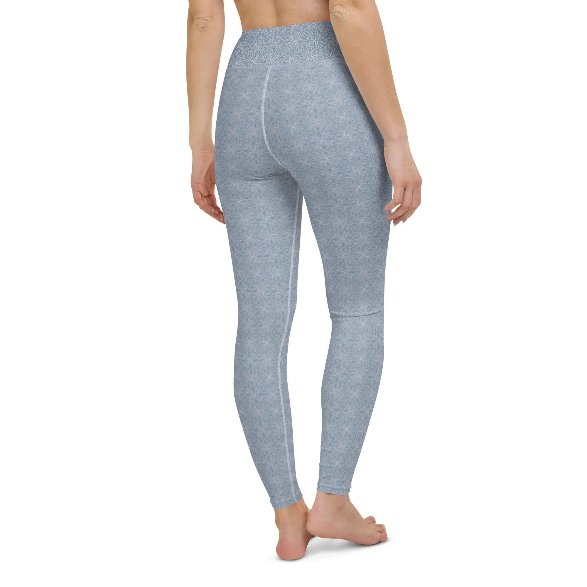 Blue Encounter Women's High-Waisted Yoga Pants