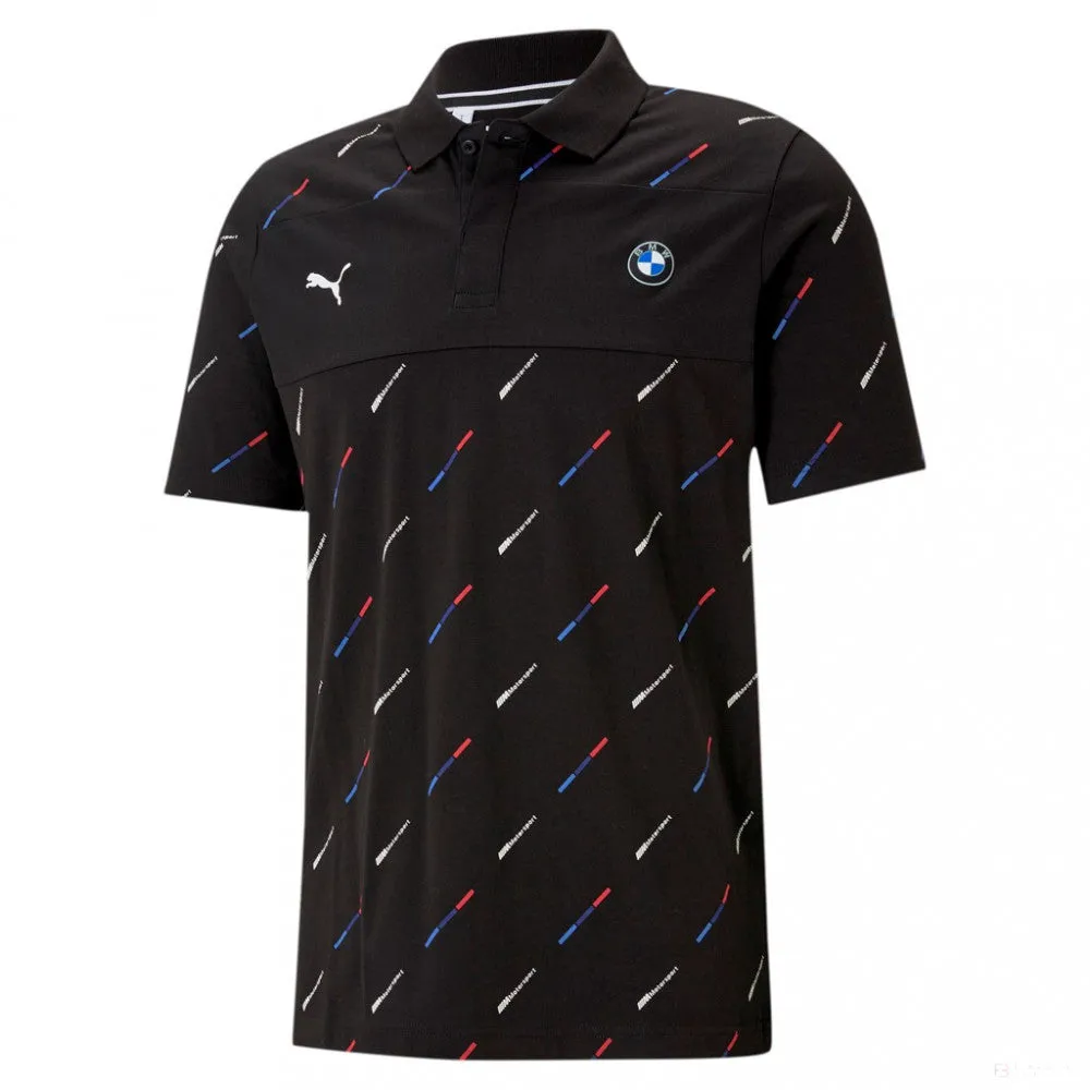 BMW Polo, Puma BMW MMS AOP, Black, 2021