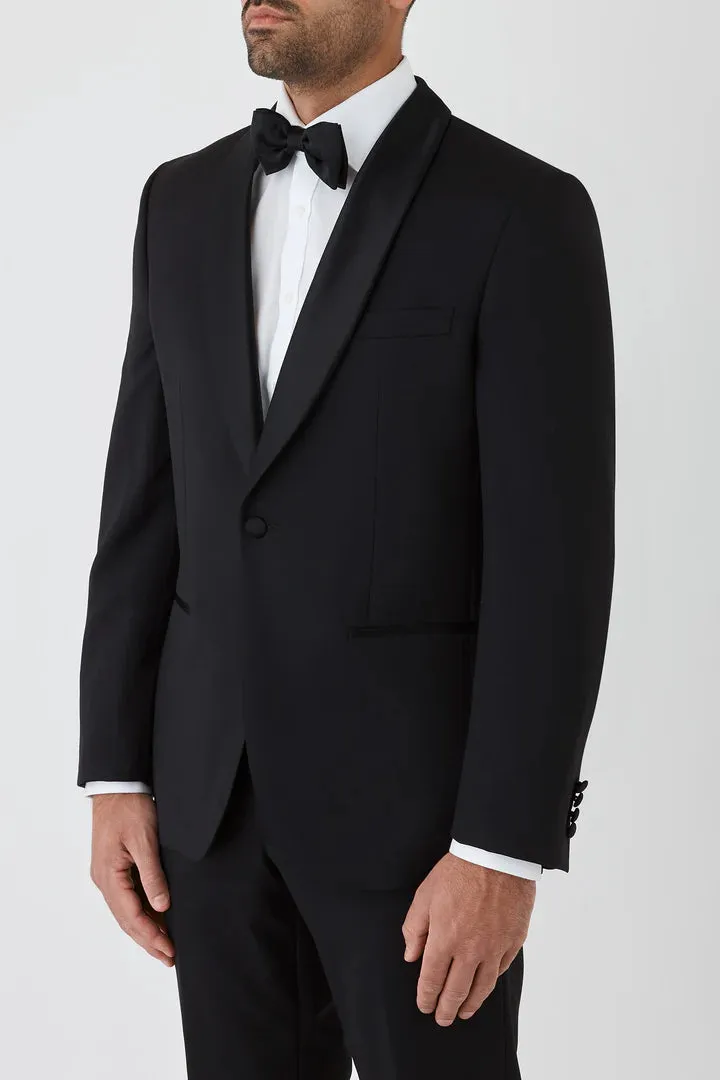 Cambridge - Stirling Dinner Jacket - Black