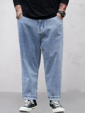 Casual Loose Straight Leg Jeans