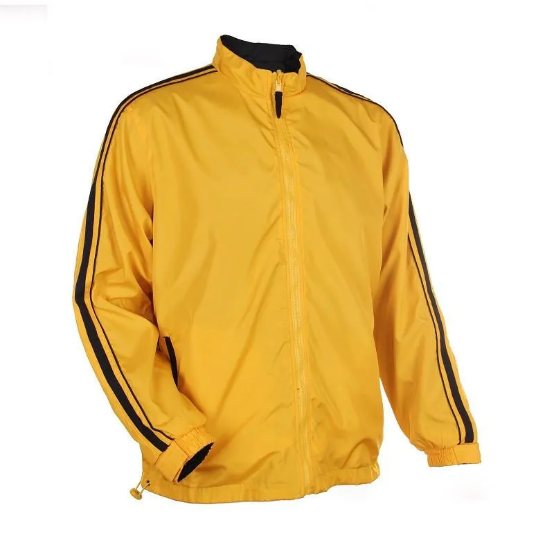 Classic Windbreaker with Sleeve Accents