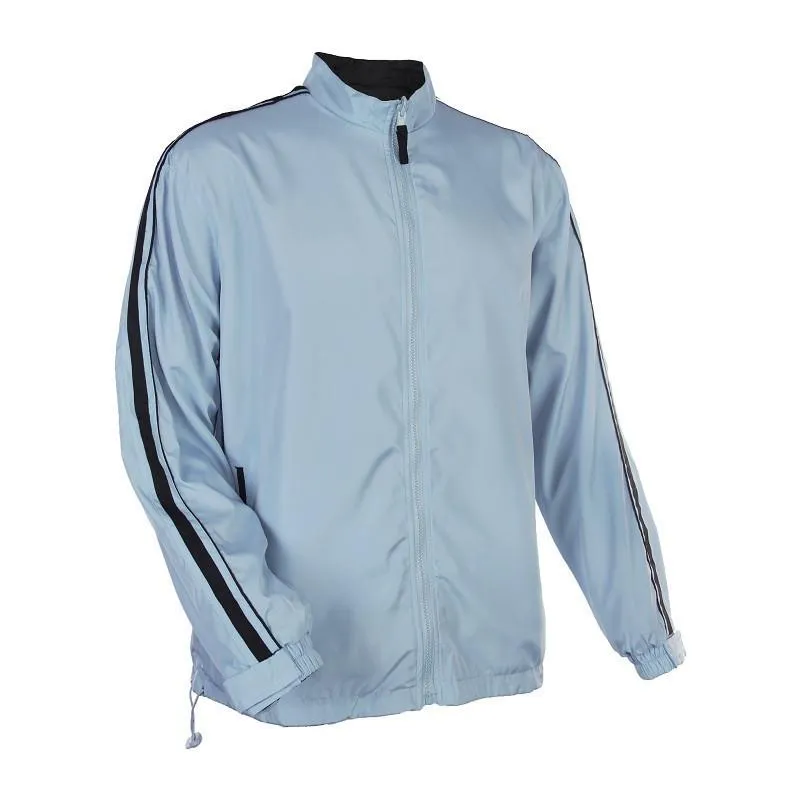 Classic Windbreaker with Sleeve Accents