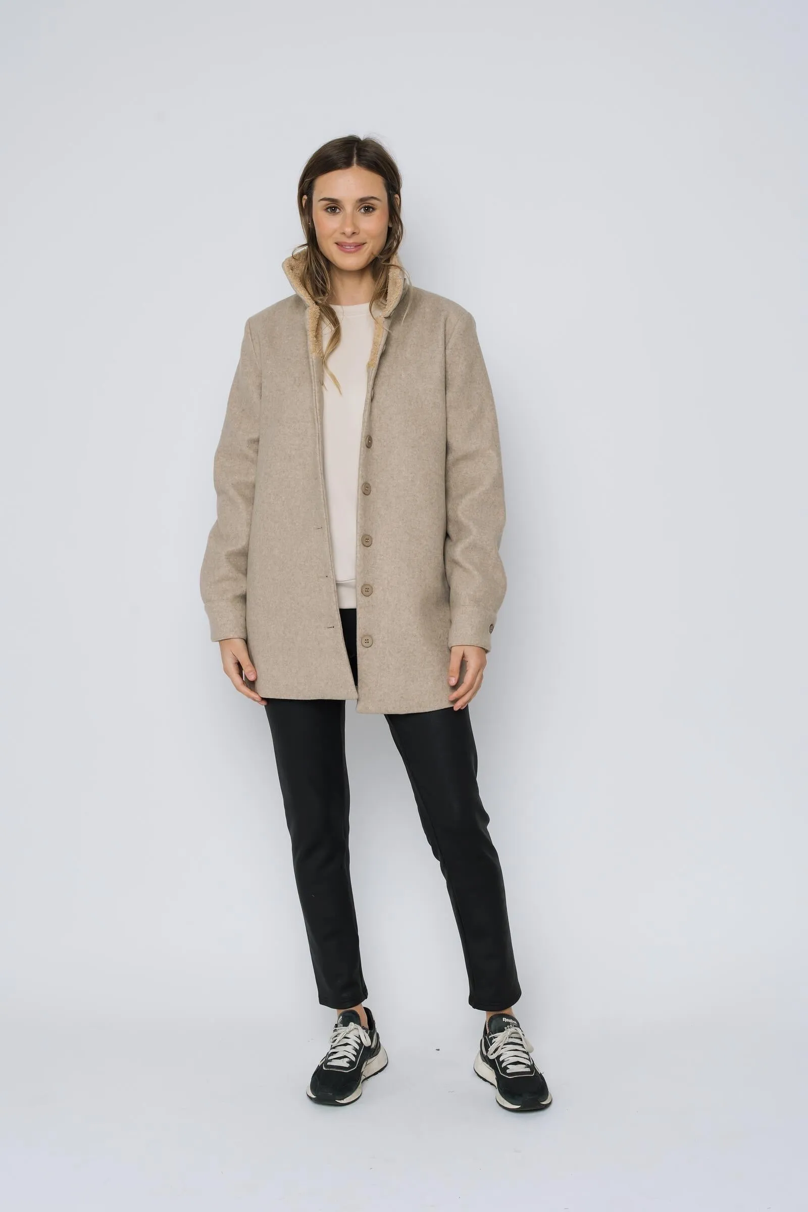 Cora High Neck Jacket