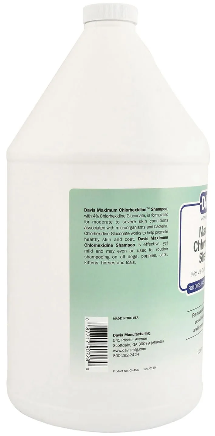 Davis Maximum Chlorhexidine (4%) Shampoo