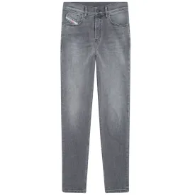 Diesel D-Fining  Tapered Fit Grey Denim Jeans