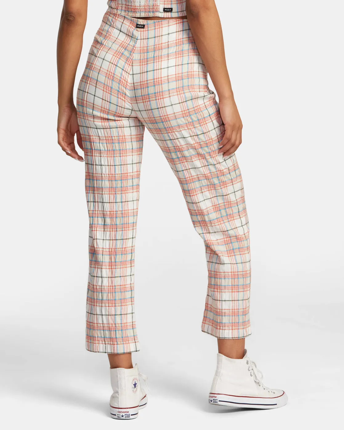 Drip High-Waisted Pants - Cloud