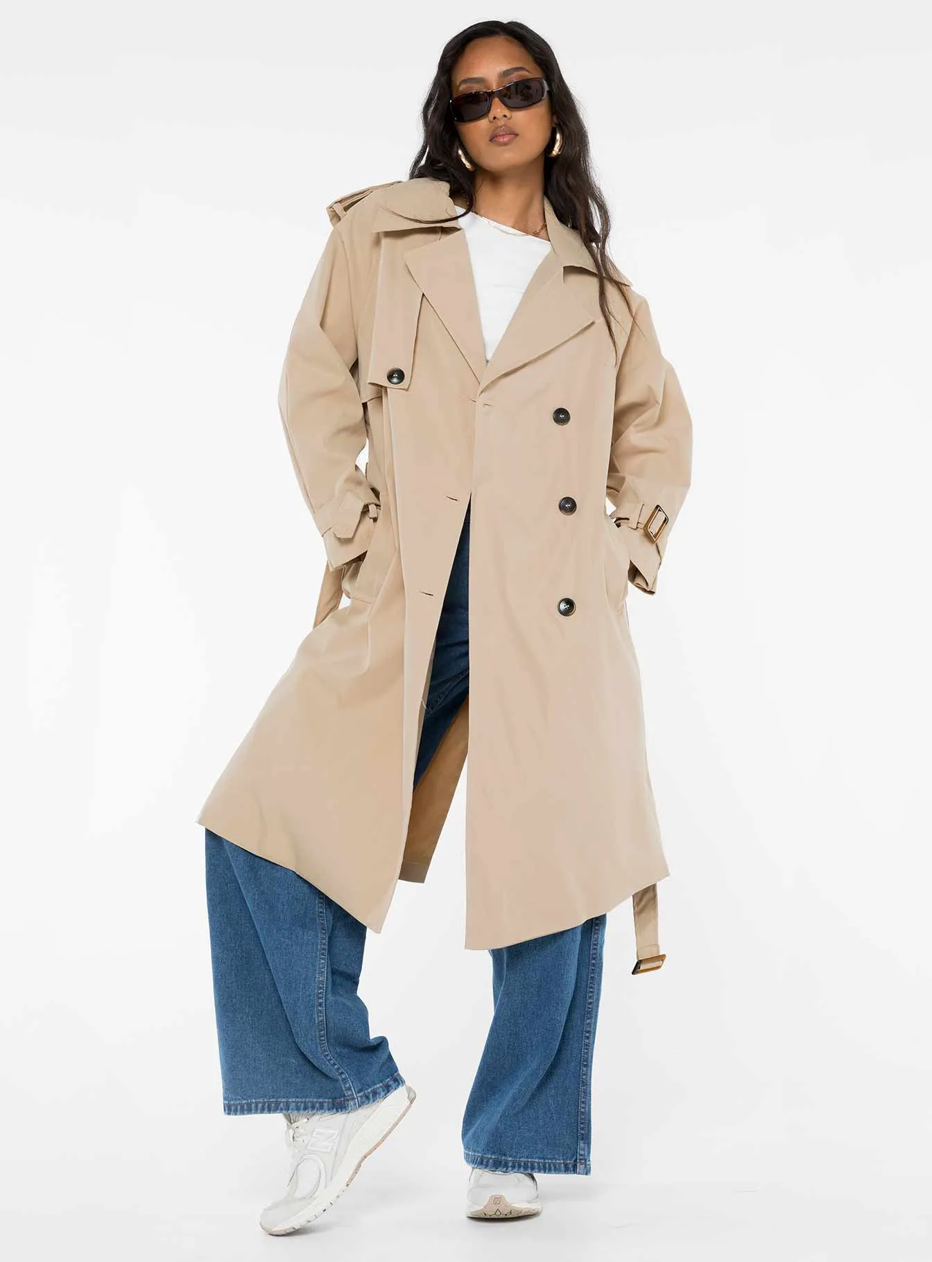 Fashionkova Westwind Trench Coat Natural