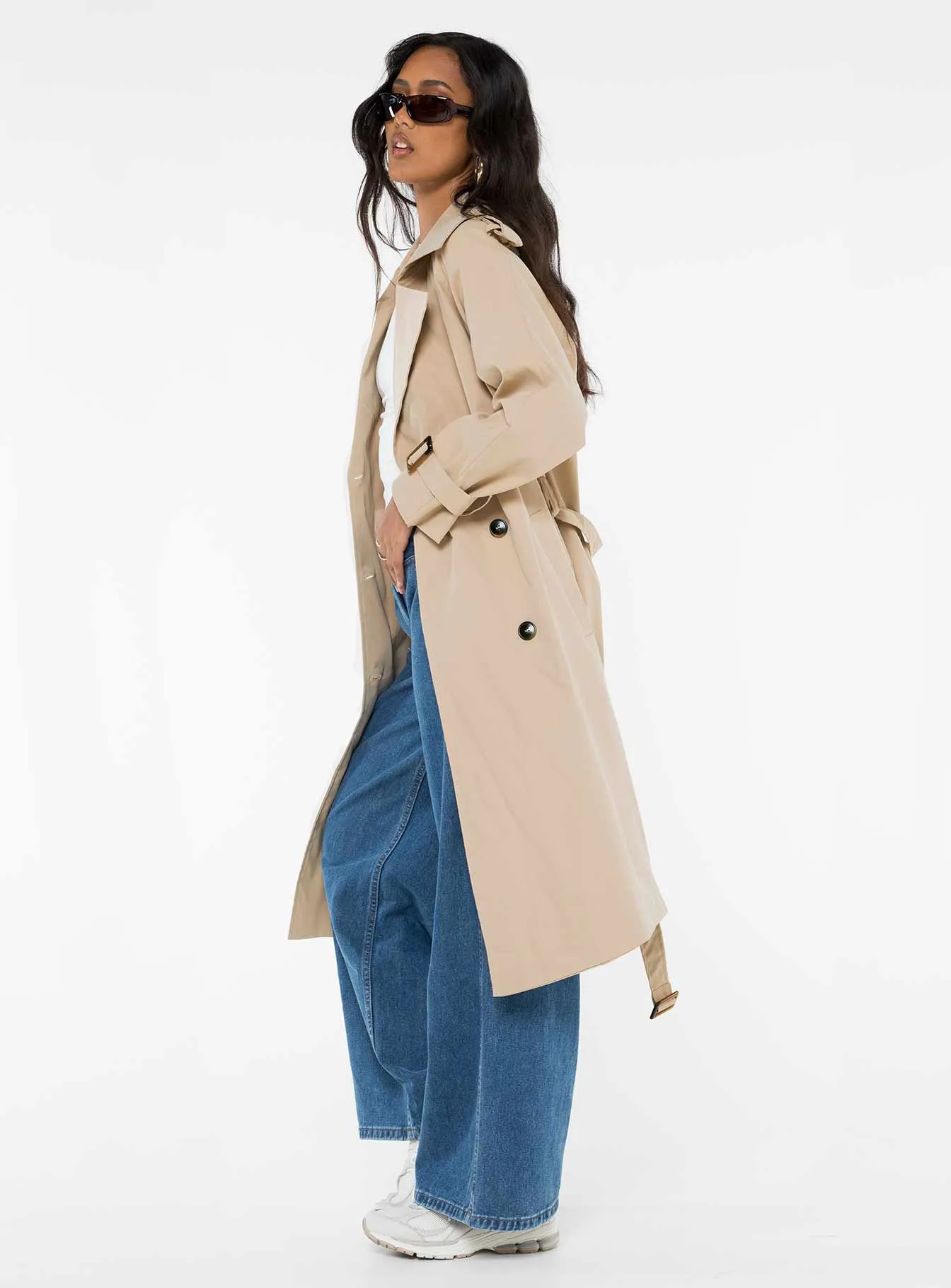 Fashionkova Westwind Trench Coat Natural