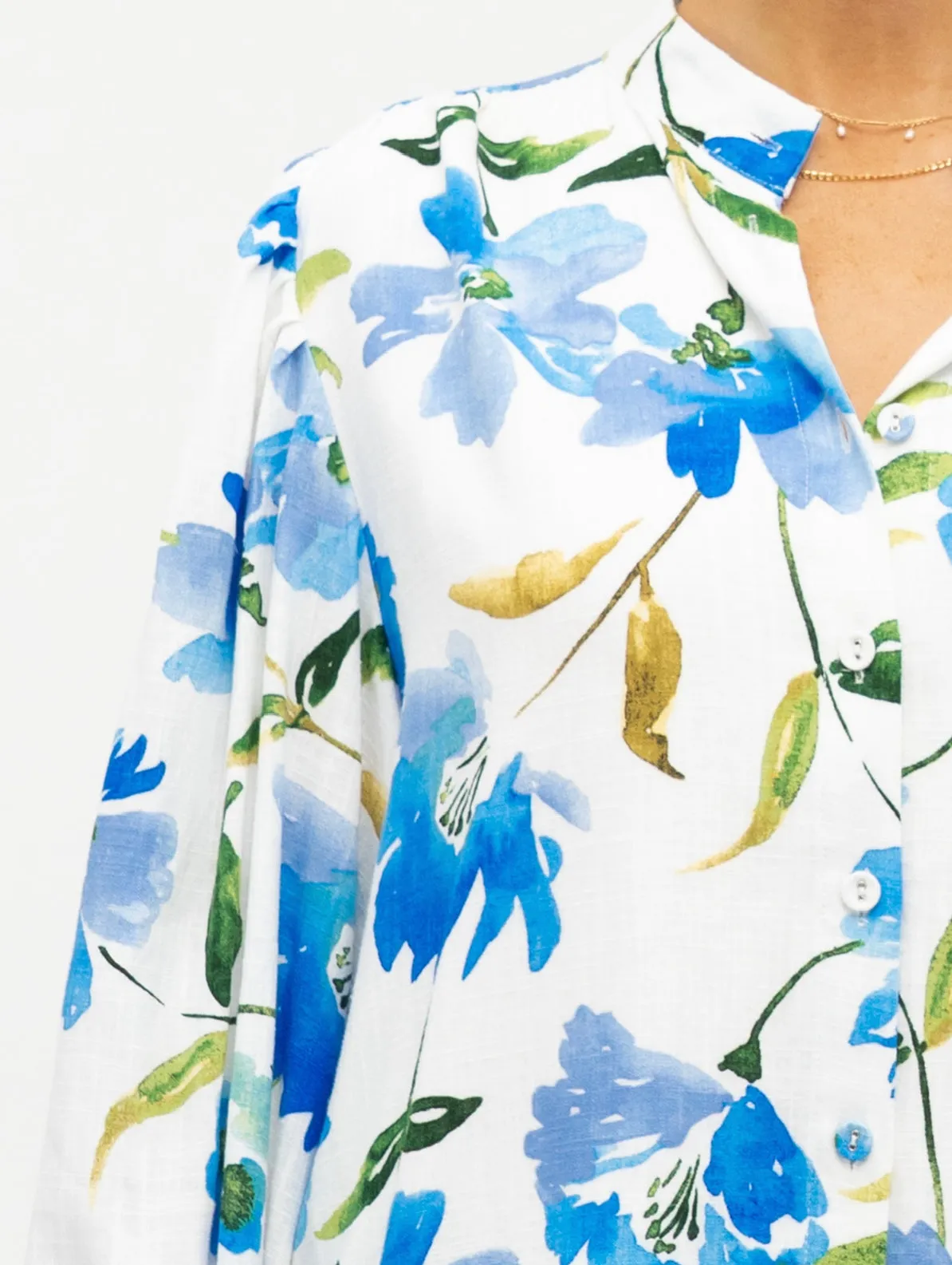 Flora Linen Shirt