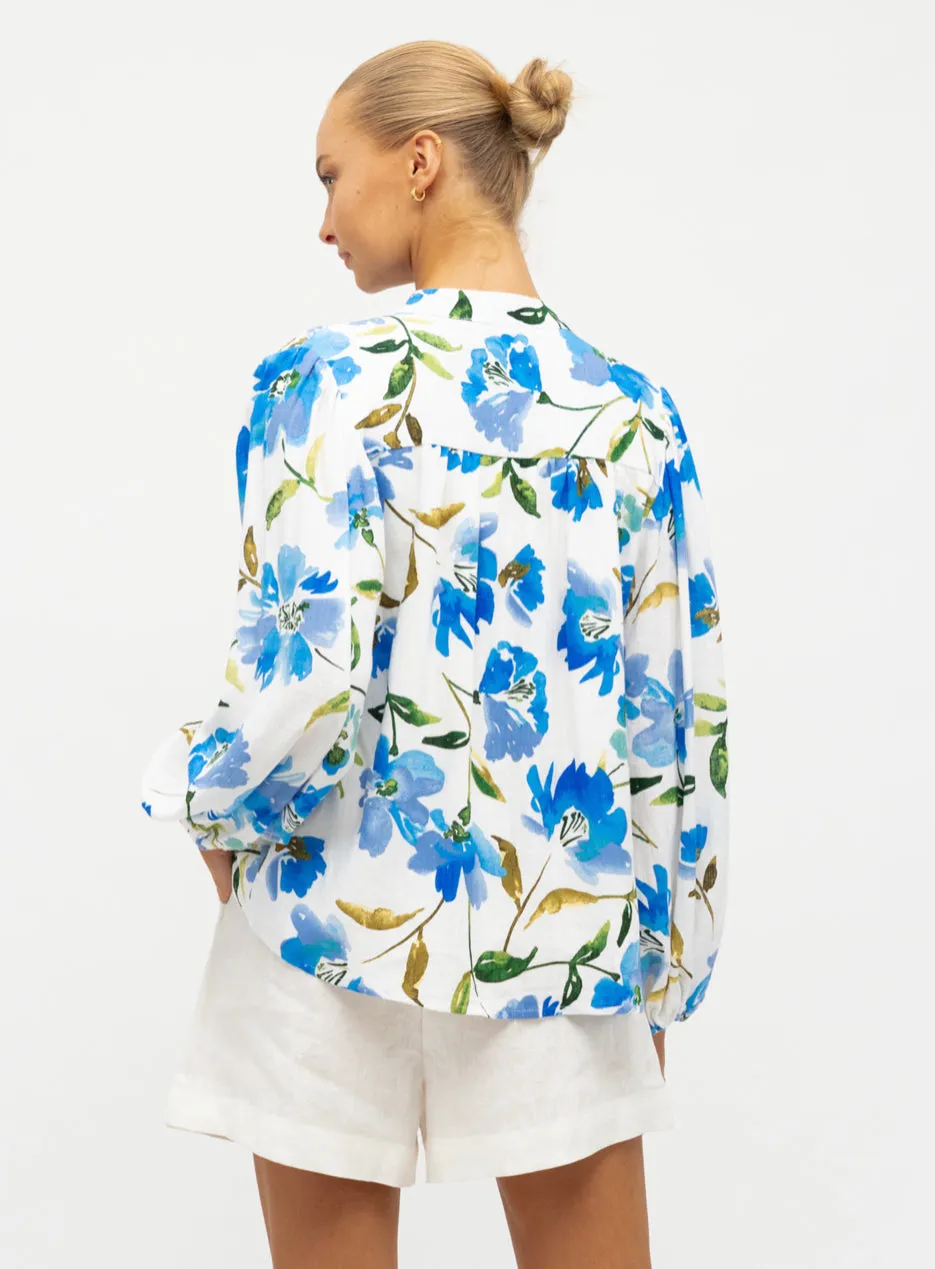 Flora Linen Shirt