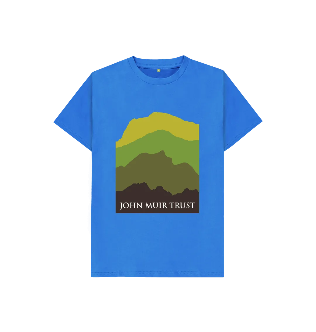 Four Mountains Kids T-Shirt - New Green