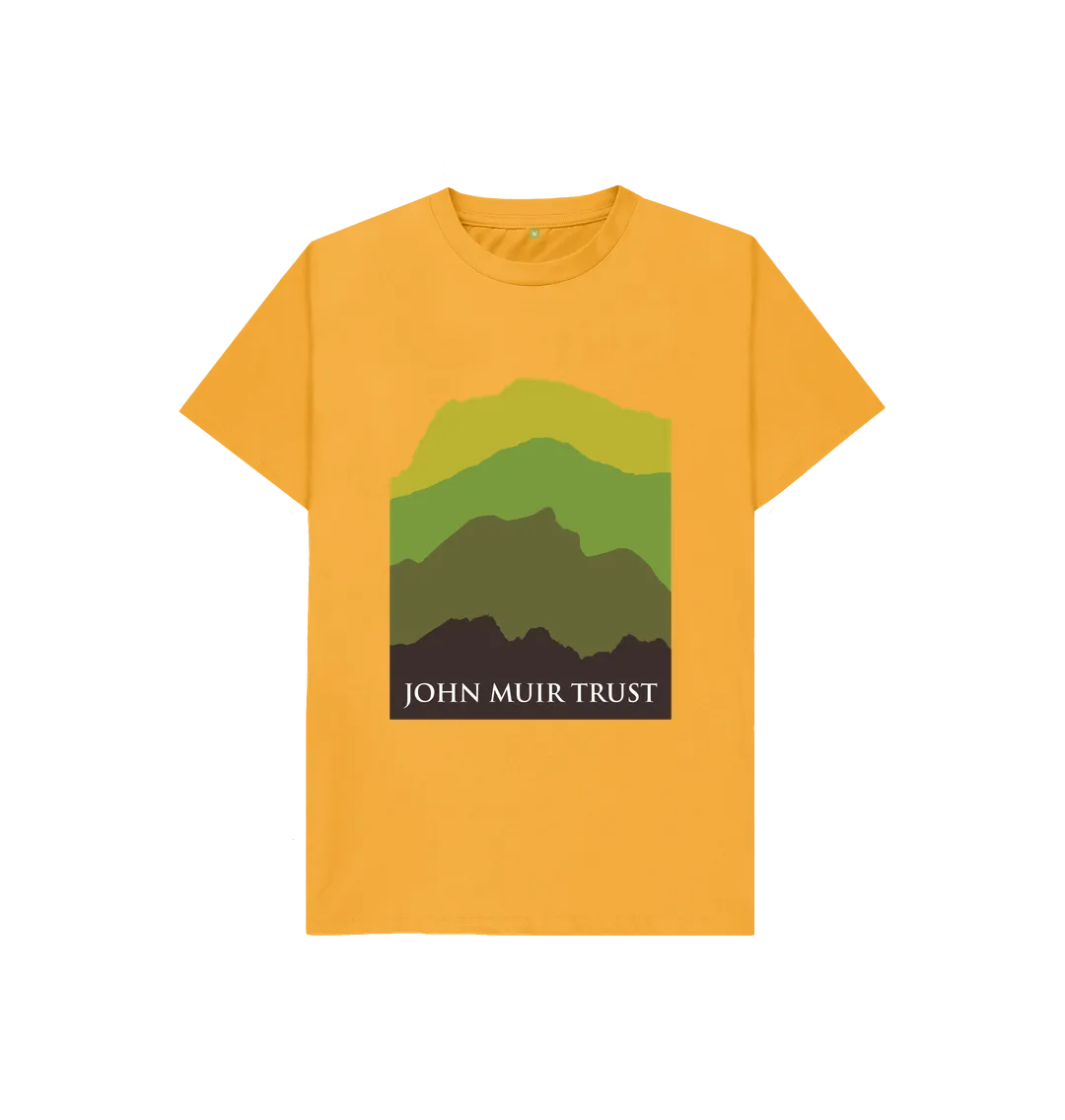 Four Mountains Kids T-Shirt - New Green