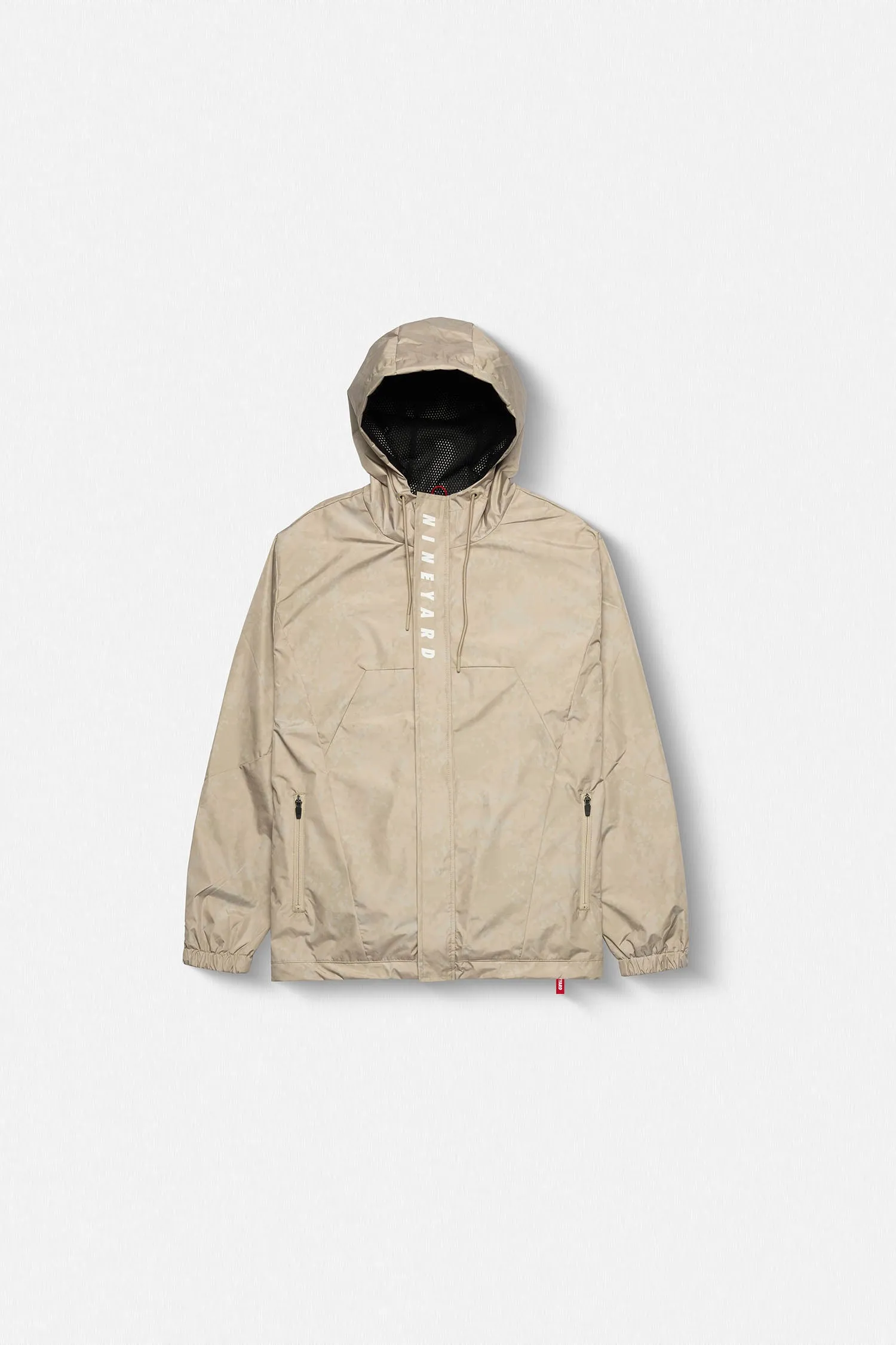 Full-Zip Rain Windbreaker Jacket