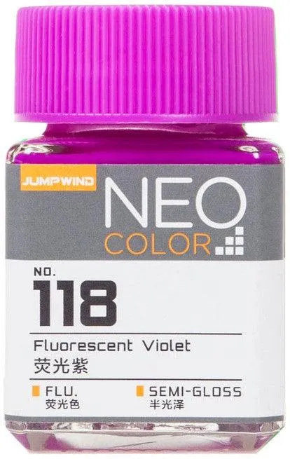 Jumpwind 118 Neo Color Fluorescent Violet Paint 18ml