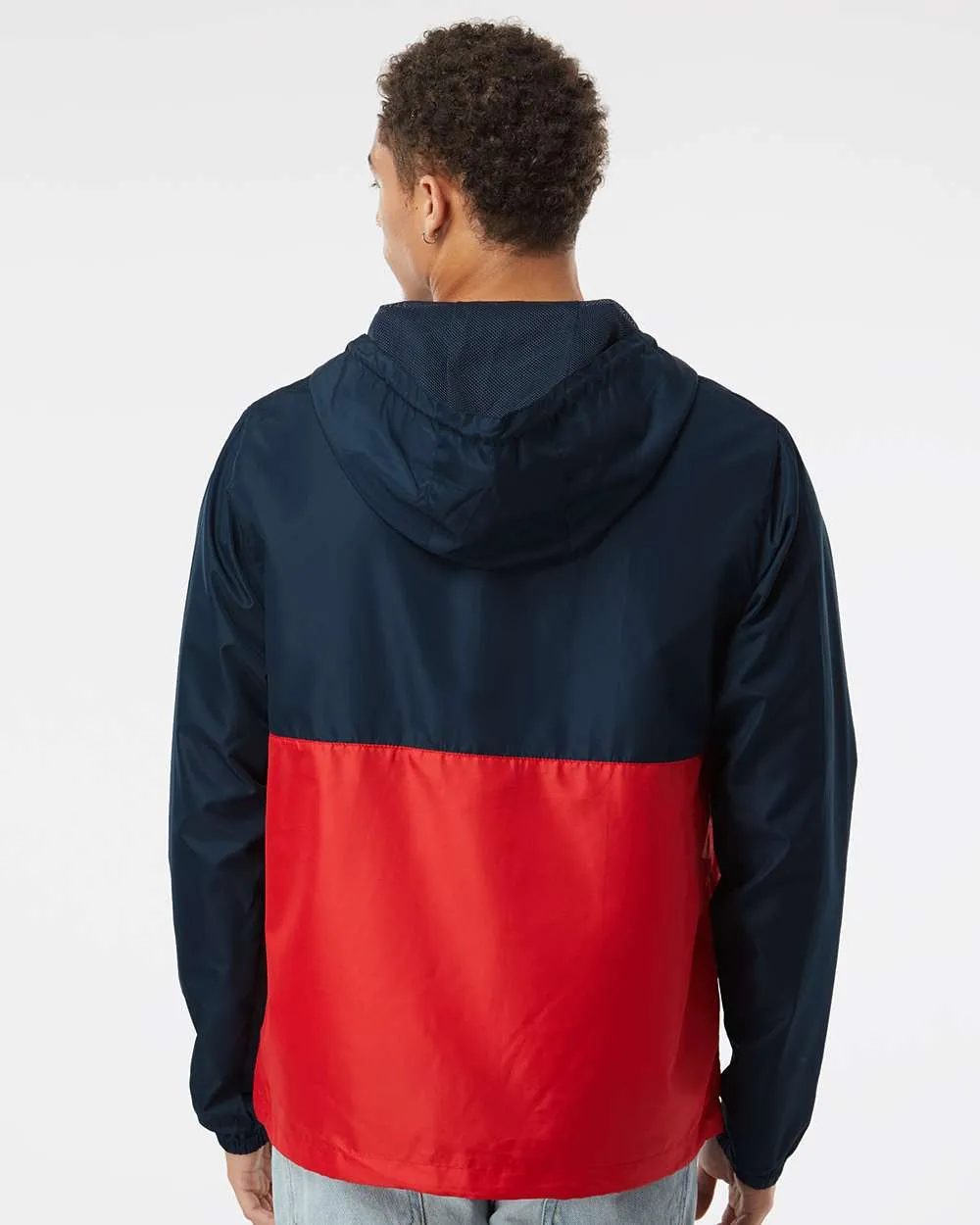 Lightweight Quarter-Zip Windbreaker Pullover Jacket