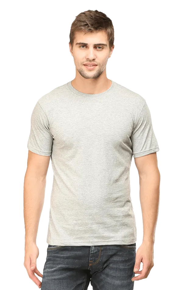 Male Round Neck Half Sleeve Classic