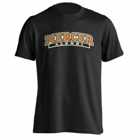 Mercer University Bears MU Alumni Classic Arch Text Short Sleeve T-Shirt