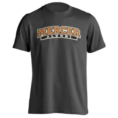 Mercer University Bears MU Alumni Classic Arch Text Short Sleeve T-Shirt