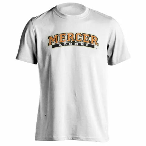 Mercer University Bears MU Alumni Classic Arch Text Short Sleeve T-Shirt