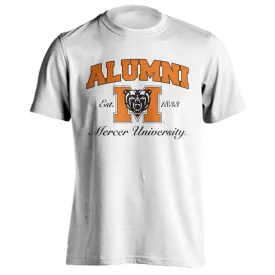 Mercer University Bears MU Alumni Classic Block M Bear Logo Short Sleeve T-Shirt