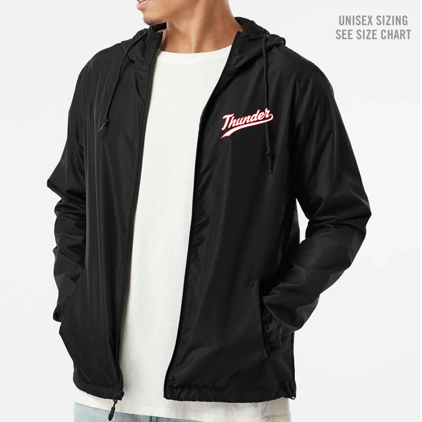 MH Thunder Unisex Full Zip Windbreaker (THT015-EXP54LWZ)