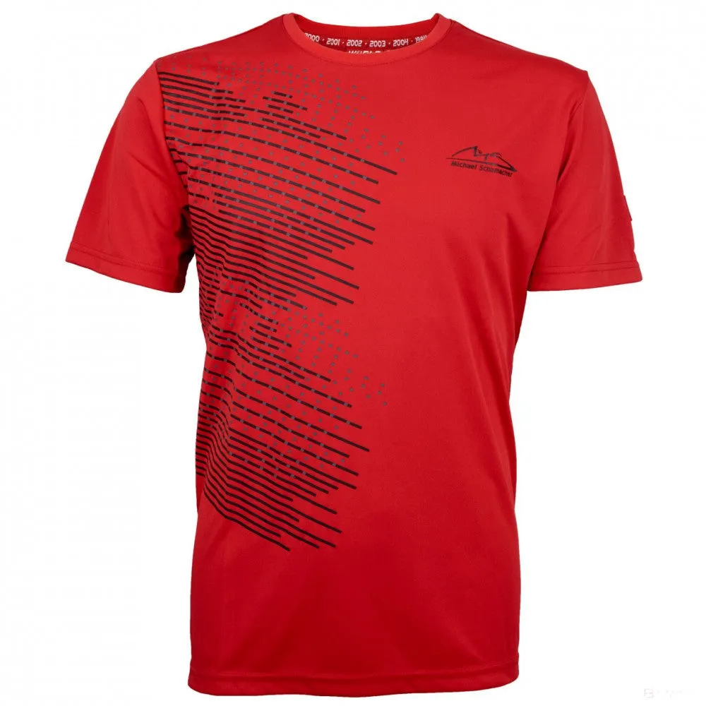 Michael Schumacher T-shirt, Speedline, Red, 2018