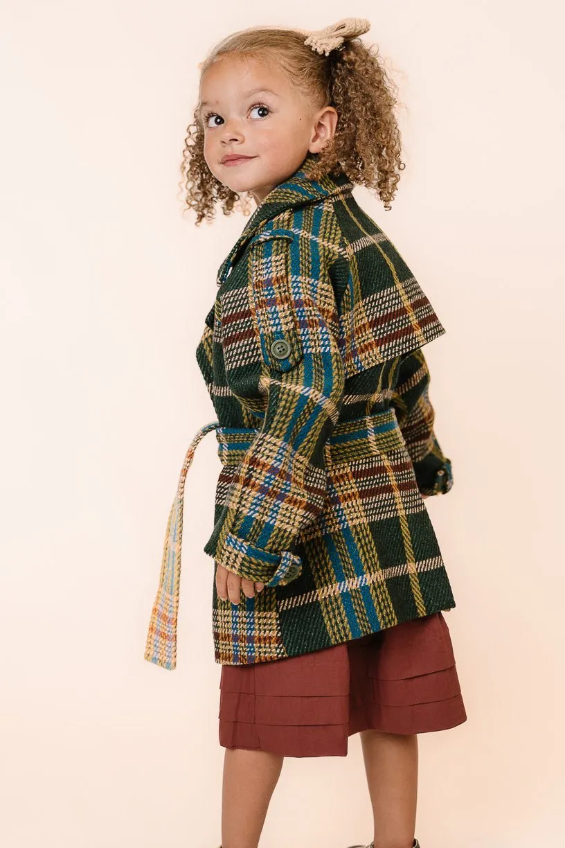 Mini Holly Plaid Coat - FINAL SALE