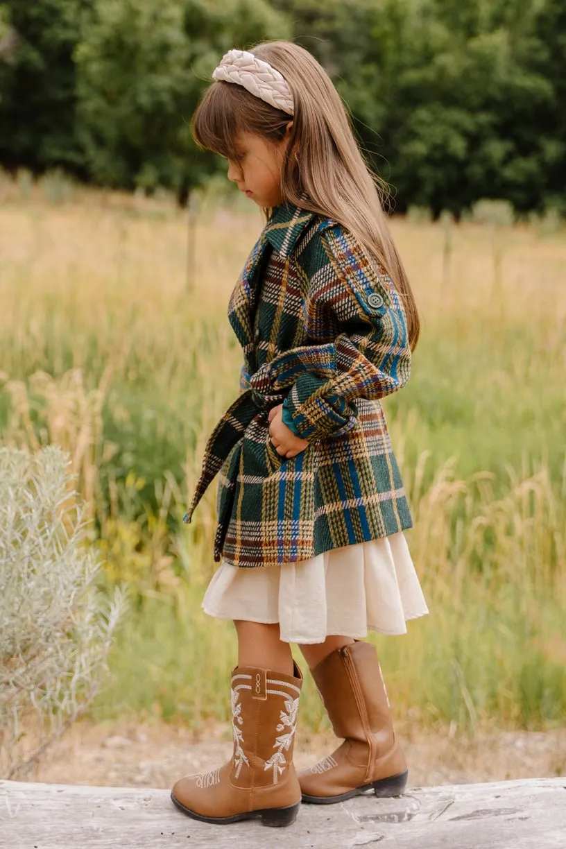 Mini Holly Plaid Coat - FINAL SALE