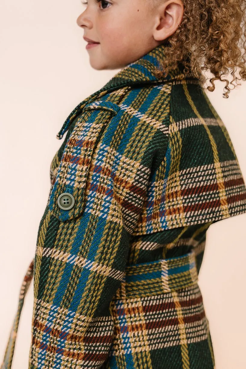 Mini Holly Plaid Coat - FINAL SALE