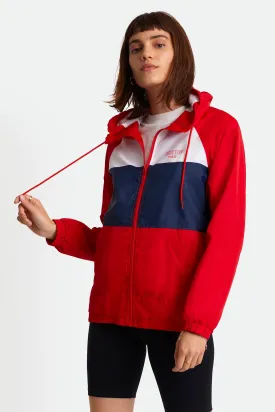 Phys. Ed. Windbreaker - Racing Red