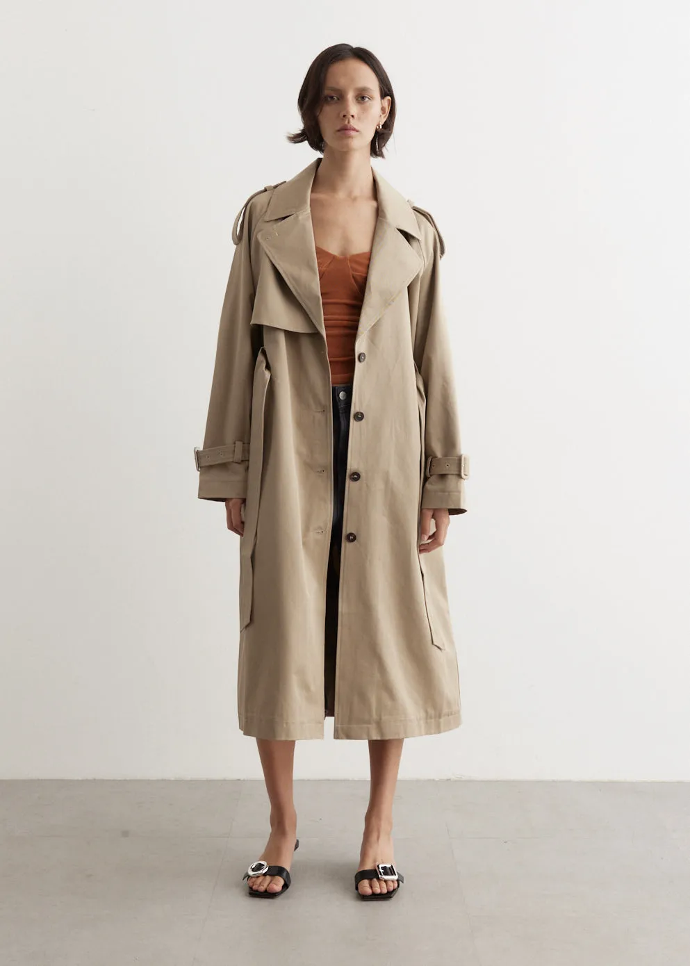 Poppy Trench Coat