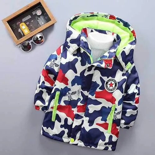 Printed Kids Jacket Winter Coat