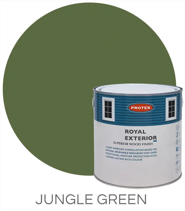 Protek Royal Exterior Finish - Jungle Green