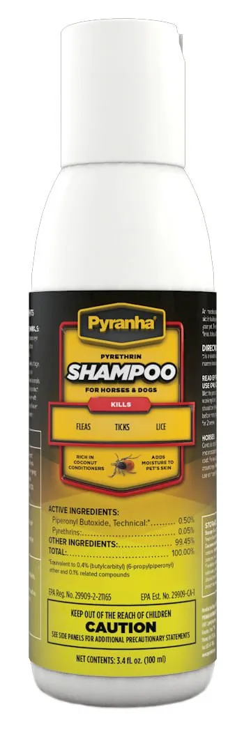 Pyranha Pyrethrin Shampoo